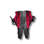 Vans Old Skool Velvet Black Red Parisian Night Sneakers Women's 11 / Men's 9.5 Photo 3