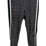 Stoosh  Plaid Golf Style Jeggings Legging Black White Green Size Medium Sporty Photo 0