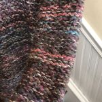 Anthropologie  MOTH Chunky Knit Multicolor Open Cardigan With Lined Pockets Sz LG Photo 8