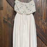 Lace & Beads London Beaded Strapless Gown Sz S Photo 4