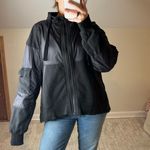 Free People : Black Fleece Windbreaker Hoodie Photo 7