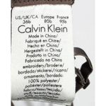 Calvin Klein Emotive Natural Lift T-Shirt Padded Underwire Bra Brown Tulle 36B Photo 3