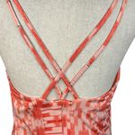 Title Nine Medium Yes Dress Inca Stretch Fit 'n Flare Shelf Bra Zipper Pockets Photo 5