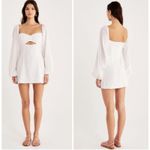 RUMER CAMILLE MINI DRESS SIZE SMALL White Photo 1