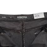 Sonoma  Jeans Gray Black Wash High Rise Vintage Style Straight Leg Size 18 NEW Photo 2