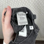 Pistola  Black Distressed High Rise‎ Boyfriend Jeans Photo 2