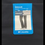 Columbia Black Straight-Leg Pants Water and Stain resistant Photo 3