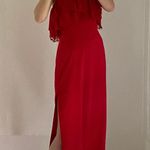 Lovers + Friends / Revolve Sylvia Strapless Gown in Flame Scarlet NWOT Photo 0