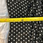 Olivia Matthers Polka Dot Black Midi Dress Size 6 Black Photo 6