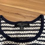 Romeo + Juliet Couture Navy Blue and White Knit Sweater Top New With Tags Size S Photo 2