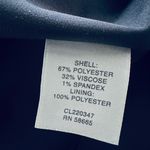 Classiques Entier DARK GRAY DRESS FULLY LINED COWL NECK size 6 BOW Photo 8