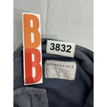 Womans Aeropostale Medium Gray Pullover Elastic Cropped Sweatshirt 1/4 Snap Up Photo 2