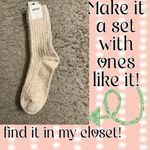 American Eagle  Outfitters AE Green Raccoon Fair Isle Super Soft Crew Socks NWT Photo 7