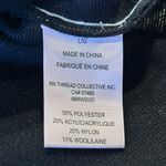 Badgley Mischka  Double Faced Sweater‎ Knit Top Size Large Photo 9