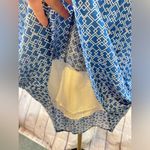Pleione Anthropologie  Tunic Dress Geometric blue and white medium-large NWT Photo 2