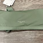 ANINE BING  Sport NWT Sage Green Jules Asymmetrical One-Shoulder Sports Bra Sz XL Photo 7