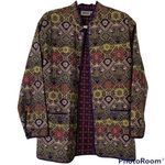 Chico's Vintage Chico’s 100% Silk Oriental Jacket Photo 0