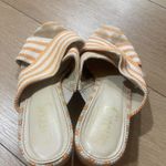 Sam Edelman Striped orange and Cream Women's Heels Photo 4