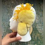 Vintage Woodstock Snoopy Peanuts plush winter ear muffs Yellow Photo 0