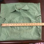 Dianyali Dress Womens XL Green Collared Cap Sleeve‎ Dress Casual Career Photo 3