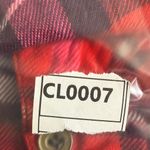 Angie Vibrant Red Plaid Shirt Photo 4