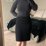 Black Suit Pencil Skirt Size 4P Photo 0