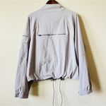Free People Movement Lightweight Utility Jacket Women’s L Gray Lavender Zip Up Purple Size L Photo 5