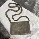 Anthropologie Valerie Braided Strap Distressed Crossbody Purse Photo 1