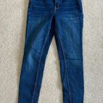 Old Navy rockstar super skinny high rise dark blue jeans in size 6 Photo 0