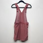 Frank & Oak Overall Corduroy Dress Womens Small Y2K Alternate Preppy Academia Pink Photo 6