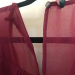 South Boutique  crimson red romper long sleeved Photo 2