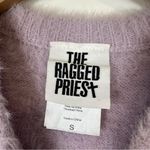 The Ragged Priest  Fuzzy Peekaboo Sweater Crop Top Photo 4