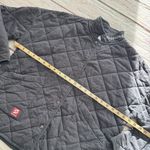 Peloton Together We Go Far Quilted Button Jacket Grey Size Medium Photo 5