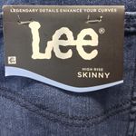 Lee NWT    High Rise Skinny Sexy CUrves PANTS SZ-26WP Photo 9