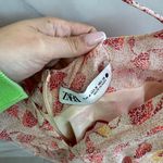 ZARA  ‘Piper Dress’ mini flirty chiffon dress with summer pattern - size medium Photo 3