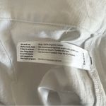 Eileen Fisher White Wide Leg Ankle Pants Size 14 NWT Organic Cotton High Rise Photo 7