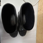 Sorel Joan Rain Short Gloss Waterproof Winter Boots Black Rubber Women's 9.5 Photo 6