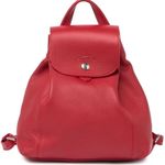 Longchamp  Women's Red Le Pliage Leather Backpack Photo 1