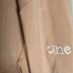 Muses Only mocha tan super soft cropped active hoodie size small Photo 4