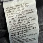 Levi's  Ribcage Straight Ankle Jeans Dark Wash Frayed Hem Women's Size 31 Photo 4