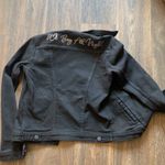 L'Agence L’Agence black denim jacket Photo 2