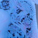 Ed Hardy Vintage  Christian Audigier Peacock Iridescent Rainbow Graphic T-shirt Photo 6