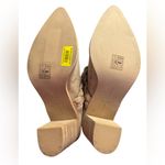 Dolce Vita Serla Braided Truffle Suede Stacked Heel Mules Size 9.5 new Tan Photo 5