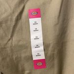 Dickies  Womens Khaki Skinny 4 Pocket Stretch Twill Pants Juniors Size 14 HH874SK Photo 3