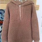 Victoria's Secret VS Sherpa Hoodie 1/2 zip EUC Photo 0