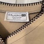 VTG 90’s Safari maxi dress Giraffe teacher resort wear Size M 2 piece knit Tan Size M Photo 2