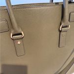 Michael Kors  Hamilton Large Saffiano Leather Tote Bag Olive Green Photo 4