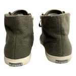 Superga  Olive Wool Felt
High Top Sneakers zipper, laces size 37 1/2 = 7 US Photo 3