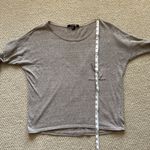 Forever 21 Oversized Slouchy Blouse Medium Tan Pocket Top Blouse Peasant Cottage Photo 7