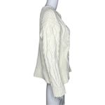 Dress Forum Sweater Womens Medium Cream Cable Knit Chunky Neutral Minimalist Photo 1